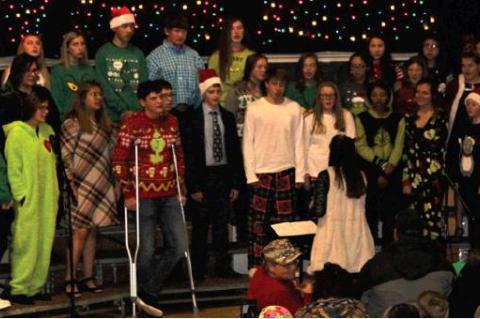 MS/HS CHRISTMAS PROGRAM HELD