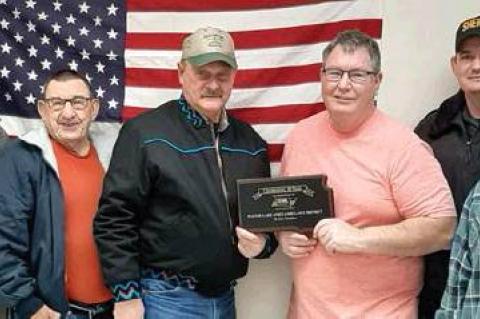 Pictured are, from left: Joe Schultz, Jay Petrik, Ray Parker, Gene Niehus, Dale Petrik, Derik Rolston, Randy Beeson and Tammy Thornton  . Not pictured: Liz Perry  . Courtesy Photo